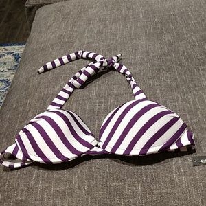 5 For 25.00/NWT Push up halter bikini top,sz.Small